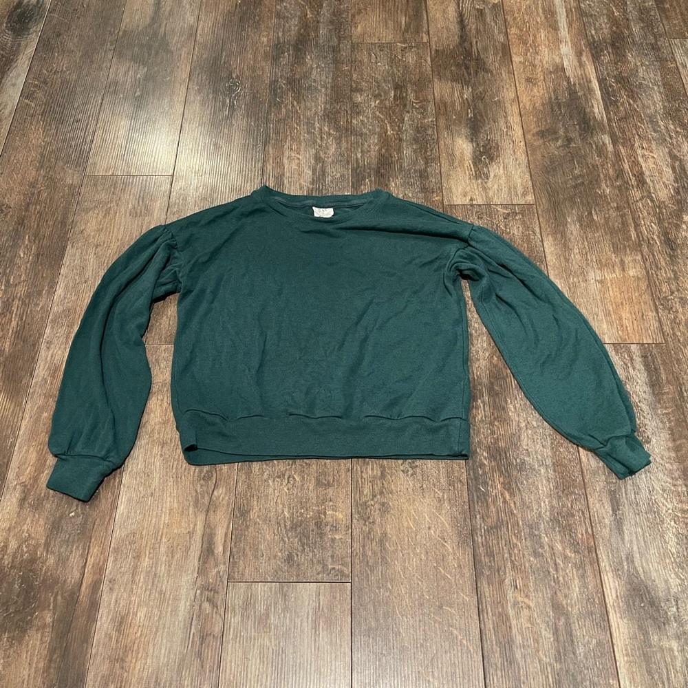 GAP Kids Deep Green Crewneck Sweater